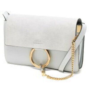 Chloe Faye Cloud Blue Shoulder Bag
